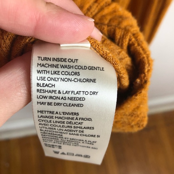 ANTHROPOLOGY Maeve Woodruff Mustard Wrap Top - Picture 8 of 15